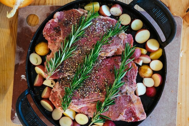raw_lamb_steak_rosemary