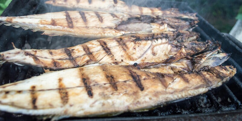 grilling-mackerel